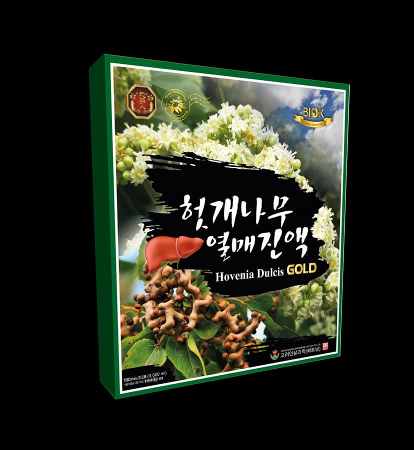 Nước bổ gan Korean Hovenia Dulcis Gold Hàn Quốc